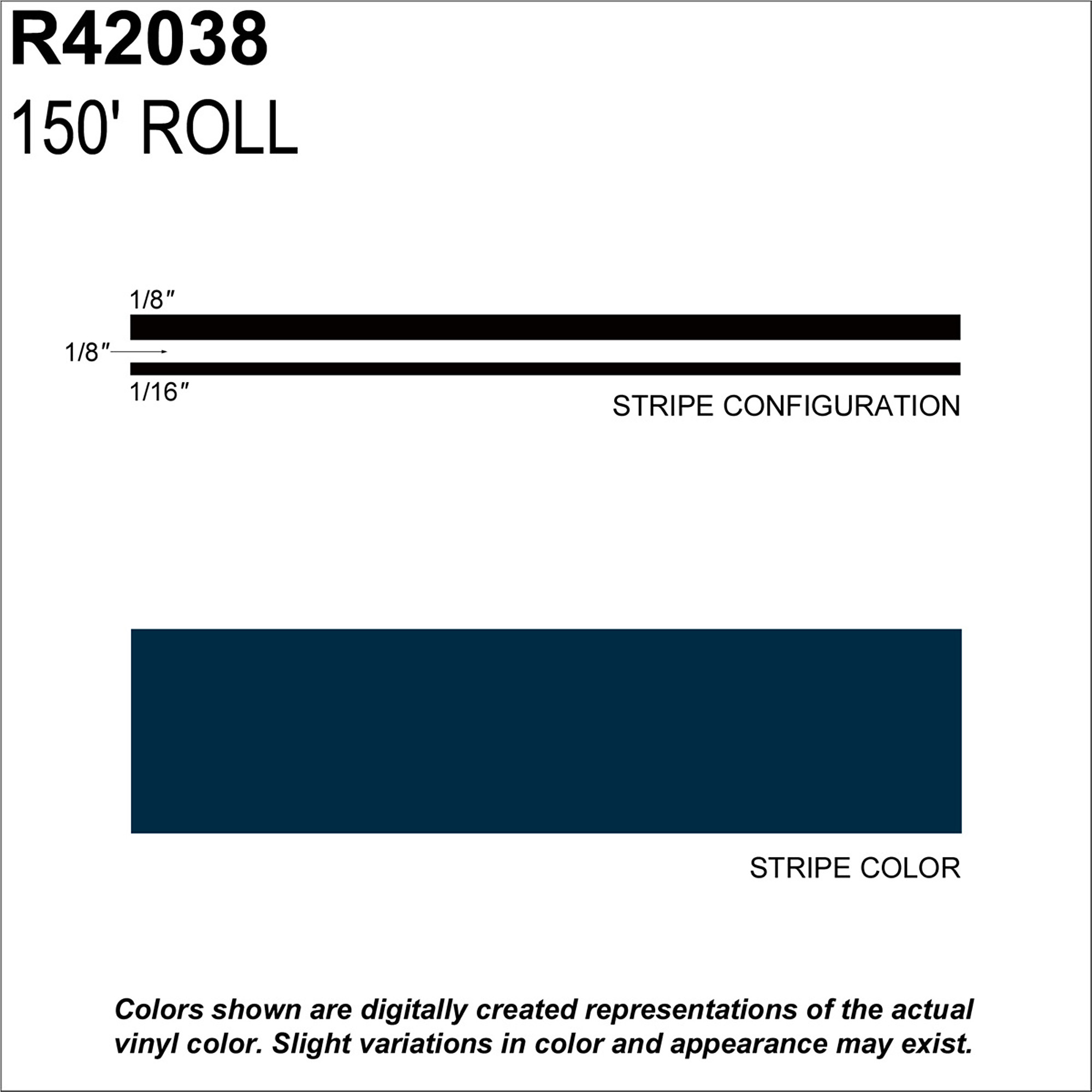 Sharpline Converting Vinyl Tape — 5/16in. x 150ft., Dark Blue, Model# SHR42038